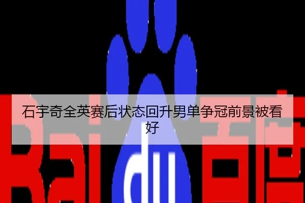 石宇奇全英赛后状态回升男单争冠前景被看好